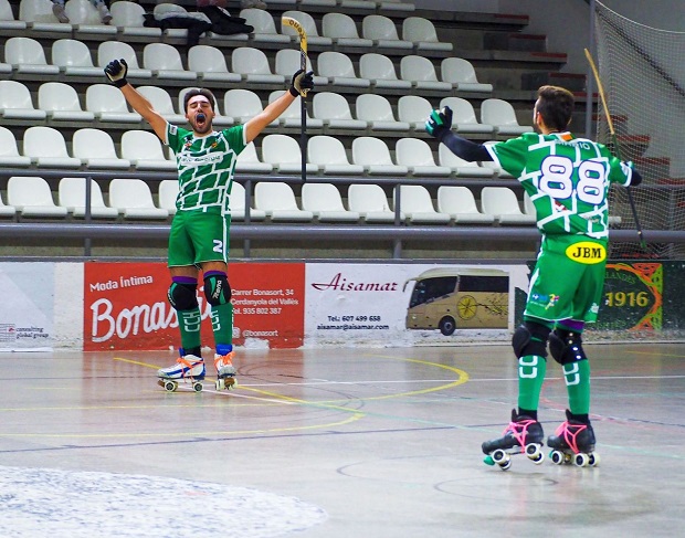 El Cerdanyola certifica el seu pas a la final del play-off en desfer-se del GEIEG de Girona en dos partits: 2-7 i 3-1.